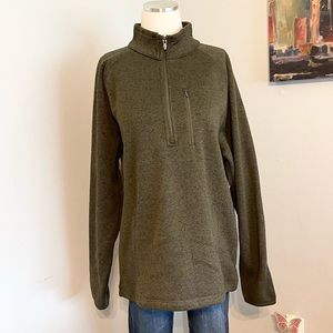 NWT Men’s GEORGE 1/4 Zip Sweater Fleece Pullover Jacket ~ Medium (38-40)
